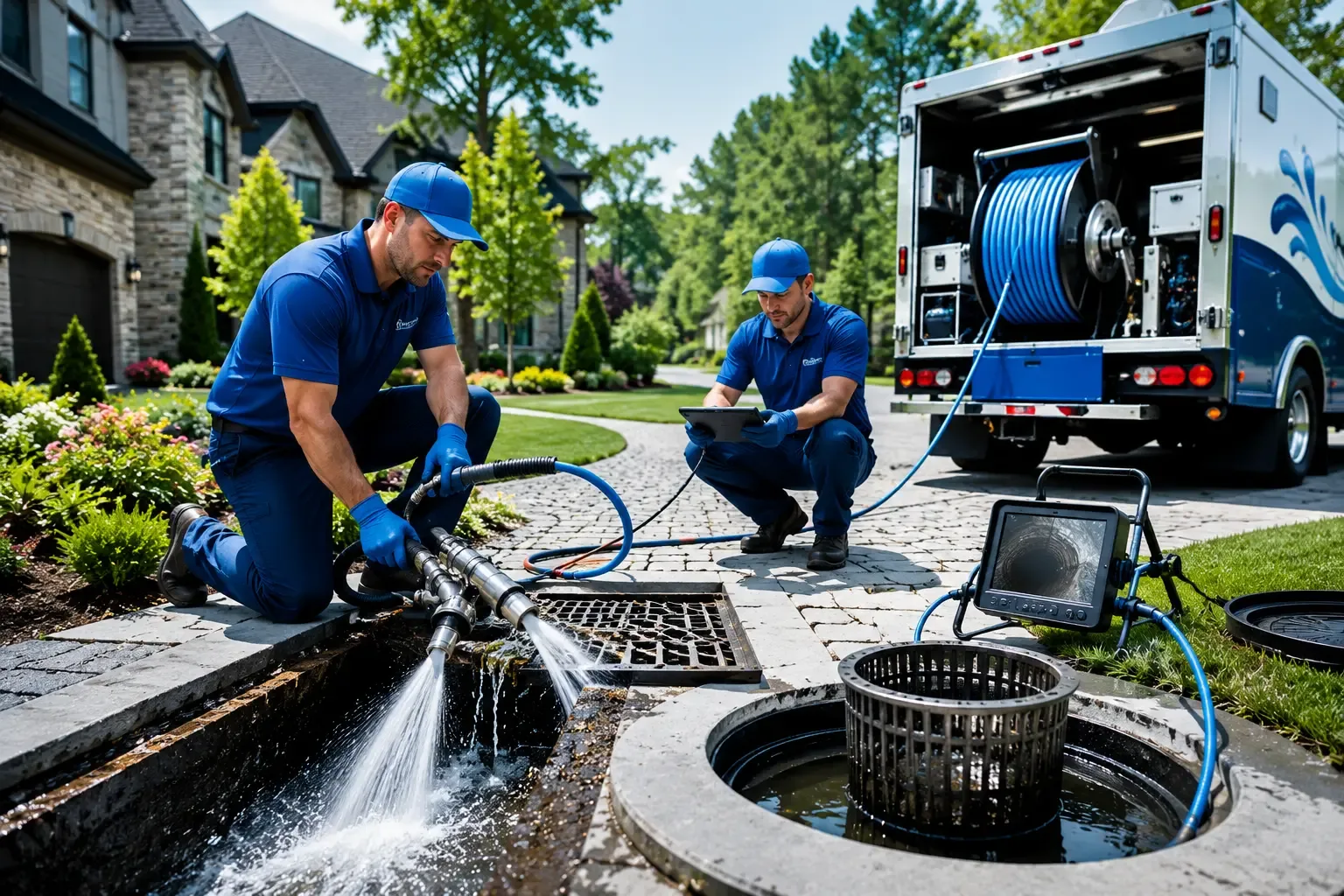 Local outdoor drain cleaning professionals in Bernard, IA
